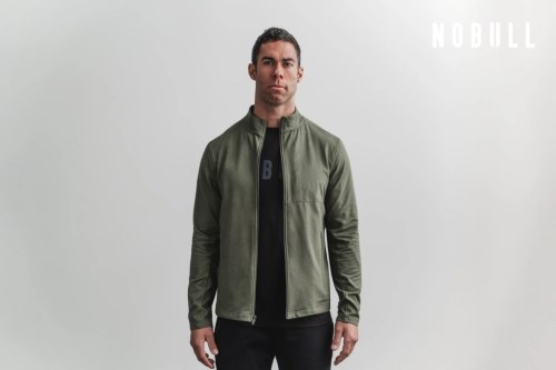 NOBULL Twill Zip-up Mens Jacket (T94208) Ireland